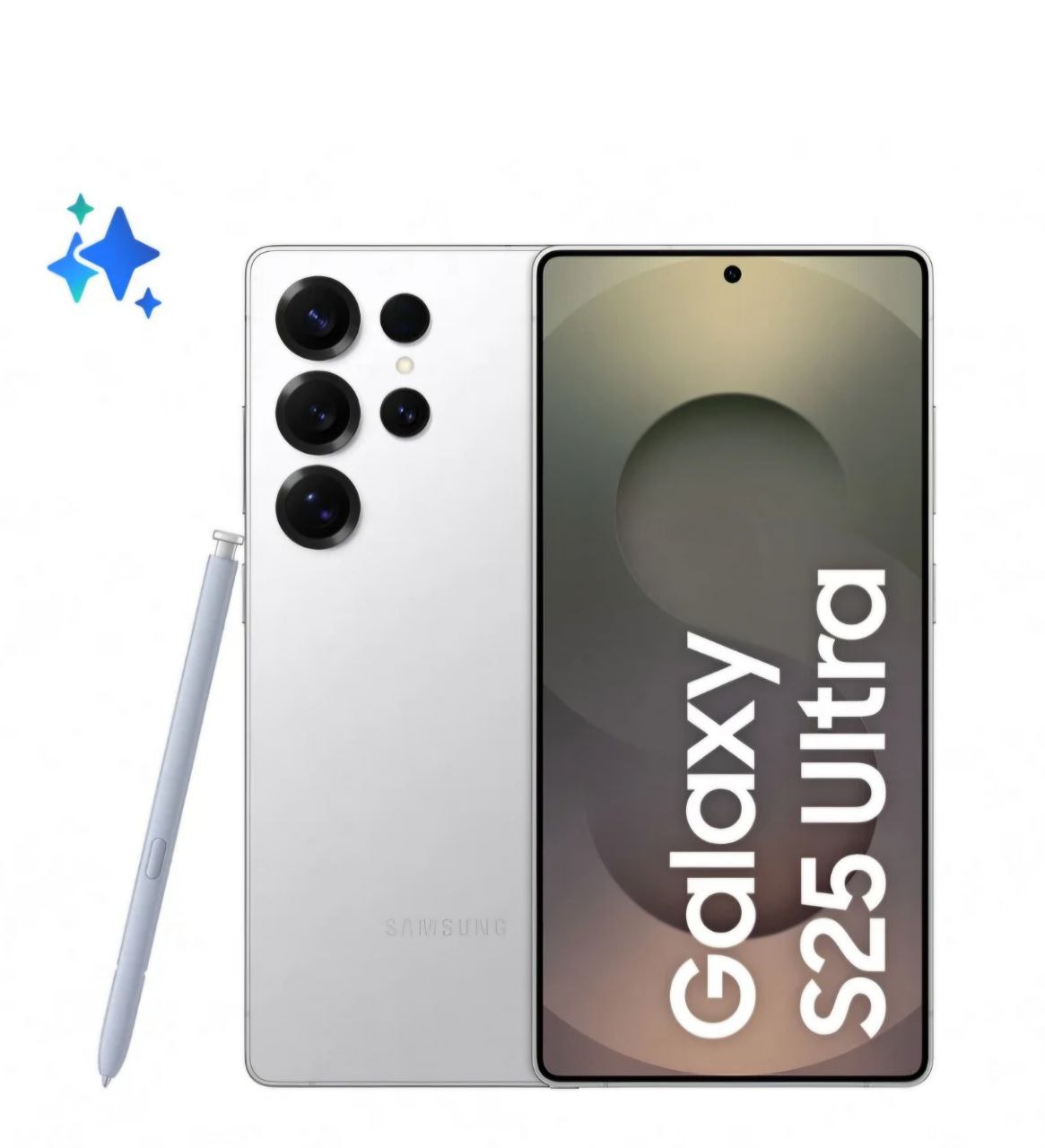 سامسونج جلاكسي إس 25 الترا 512. جيجا. تيتانيوم ابيض،فضي